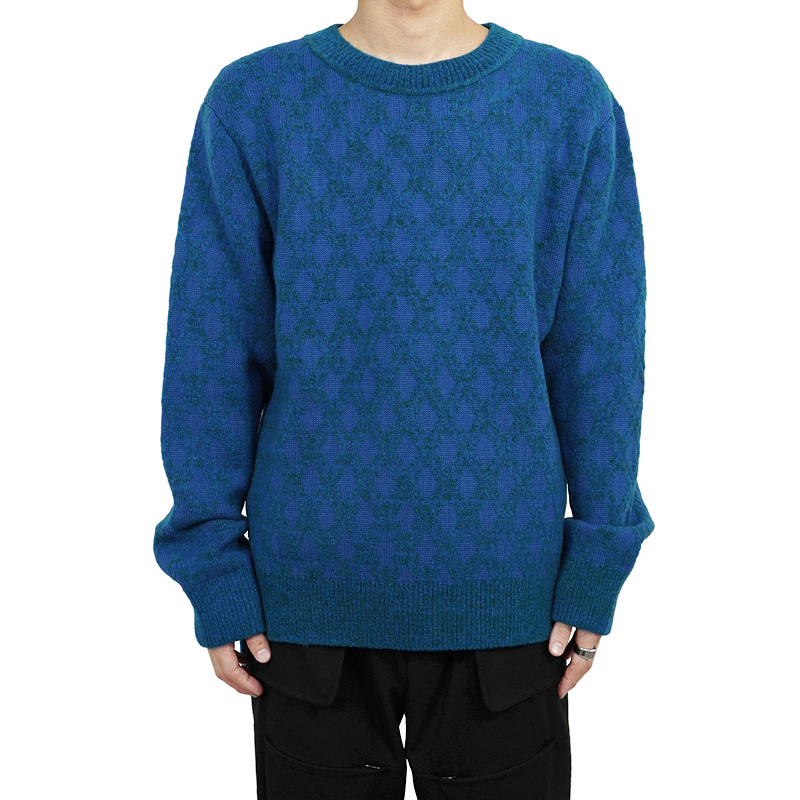 MATSUFUJI　Jacquard Crewneck Knit MATSUFUJI Jacquard Crewneck Knit