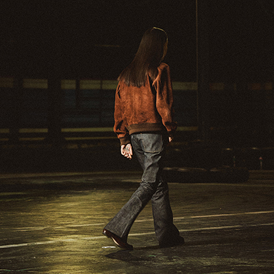 SUGARHILL [ SUEDE PIPING LEATHER BLOUSON ] BROWN