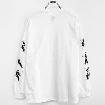 Sasquatchfabrix. [ YURYUKEN L/S T-SHIRT ] WHITE