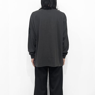 Sasquatchfabrix. [ YURYUKEN L/S T-SHIRT ] CHARCOAL