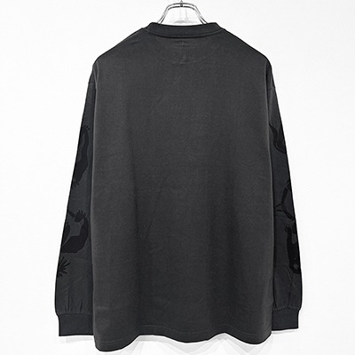 Sasquatchfabrix. [ “EASTEND DRAGON” L/S T-SHIRT ] CHARCOAL