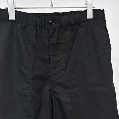Sasquatchfabrix. [ KNEE CARGO PANTS ] BLACK