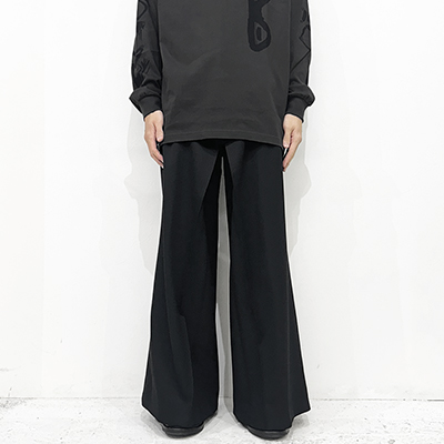Sasquatchfabrix. [ “HAKAMA” SLACKS ] BLACK