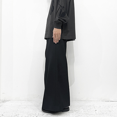 Sasquatchfabrix. [ “HAKAMA” SLACKS ] BLACK