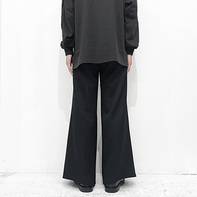 Sasquatchfabrix. [ “HAKAMA” SLACKS ] BLACK