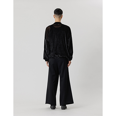 Sasquatchfabrix. [ “HAKAMA” SLACKS ] BLACK