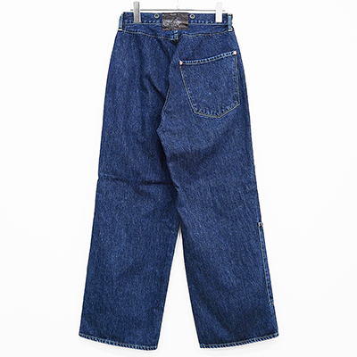 refomed [ RIGHT HANDED DENIM PANTS "SW" ] STONE WASH