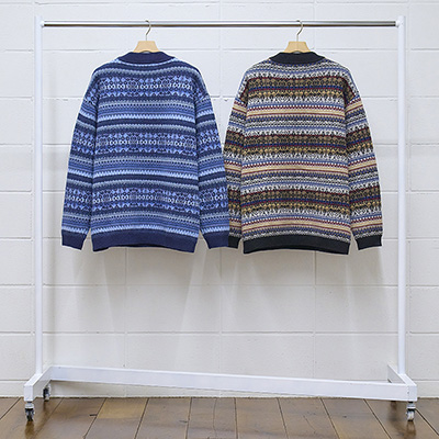 UNUSED [ US2255 (Fair isle crew neck sweater) ]