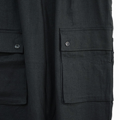 Sasquatchfabrix. [ EASY CARGO PANTS ] BLACK