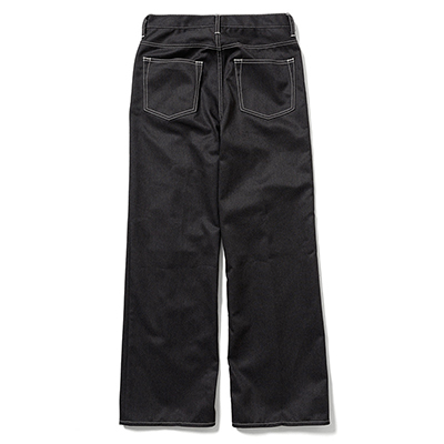 Sasquatchfabrix. [ 5PK FLARE PANTS ] BLACK