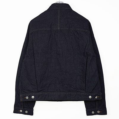 URU [ TRUCKER JACKET TYPE A ] INDIGO