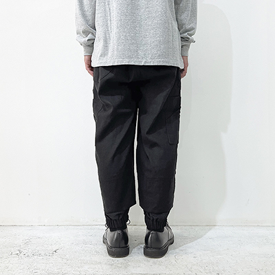 Sasquatchfabrix. [ EASY CARGO PANTS ] BLACK