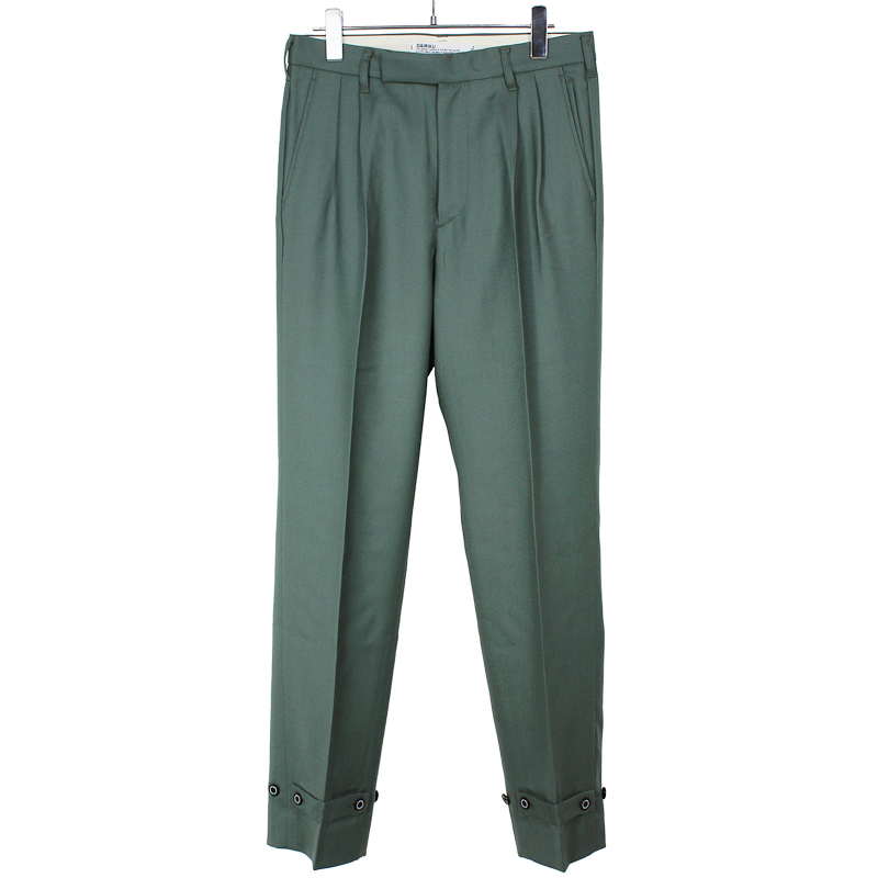 DAIRIKU Big Poppa Straight Wool Slacks - 通販 - gofukuyasan.com