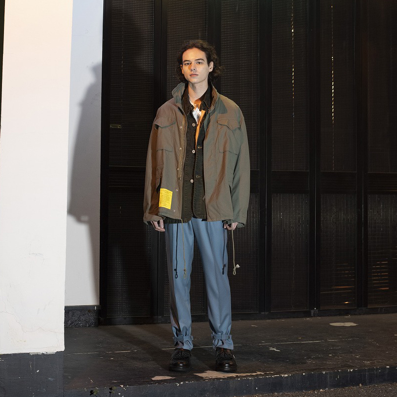 DAIRIKU [ Deck Detail Wool Slacks ] | ロイド・エフダブリュー