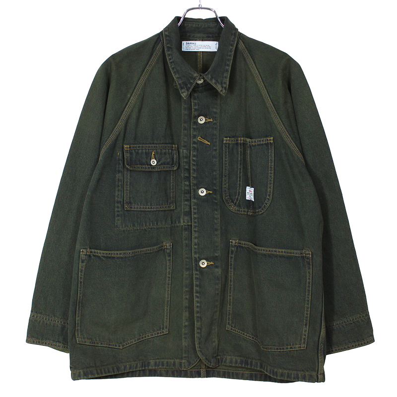 DAIRIKUダイリクVintage Wash Denim Cover All-