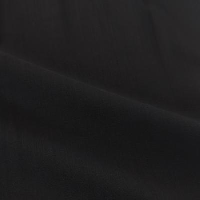 ESSAY [ WOOL OPEN COLLAR SHIRT (SH-1) ] BLACK WOOL
