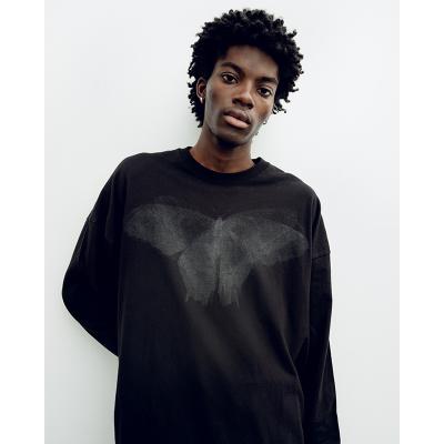 ESSAY [ OVERSIZE LONG T-SHIRT (TS-5) ] BUTTERFLY