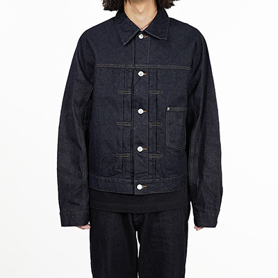 URU [ TRUCKER JACKET TYPE A ] INDIGO