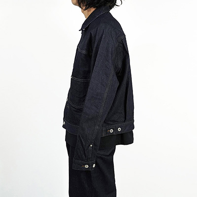 URU [ TRUCKER JACKET TYPE A ] INDIGO