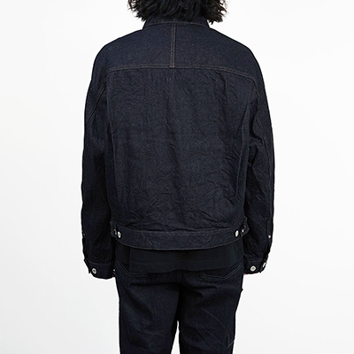 URU [ TRUCKER JACKET TYPE A ] INDIGO