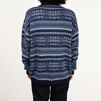 UNUSED [ US2255 (Fair isle crew neck sweater) ]