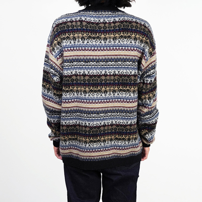 UNUSED [ US2255 (Fair isle crew neck sweater) ]