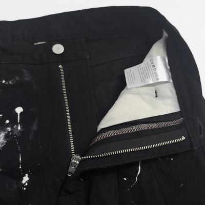 SHINYAKOZUKA [ PAINTED ORDINARY CITY BAGGY ] BLACK
