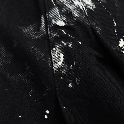 SHINYAKOZUKA [ PAINTED ORDINARY CITY BAGGY ] BLACK