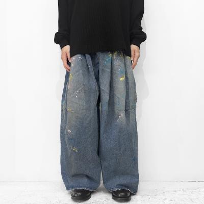 SHINYAKOZUKA [ PAINTED ORDINARY CITY BAGGY ] INDIGO