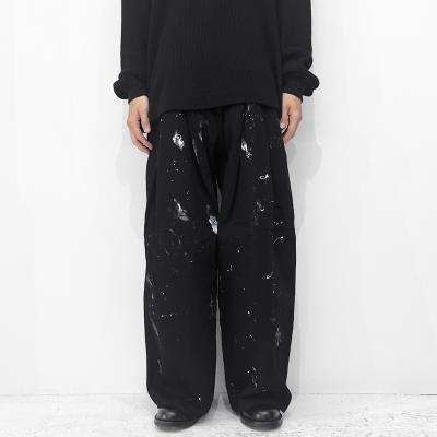 SHINYAKOZUKA [ PAINTED ORDINARY CITY BAGGY ] BLACK
