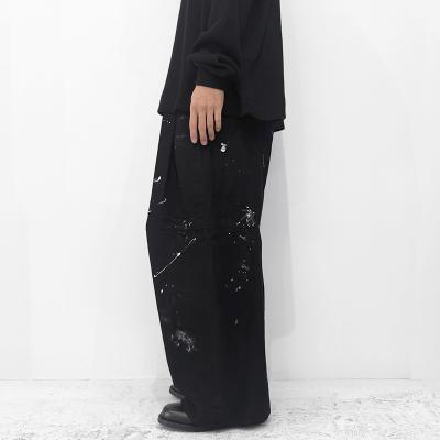 SHINYAKOZUKA [ PAINTED ORDINARY CITY BAGGY ] BLACK