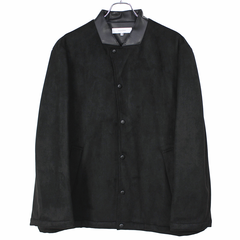 Sasquatchfabrix. [ FAKE SUEDE COACH JACKET ] BLACK | ロイド・エフ
