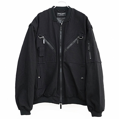 ESSAY [ BLUE COLLAR DENIM BLOUSON (J-2) ] BLACK DENIM