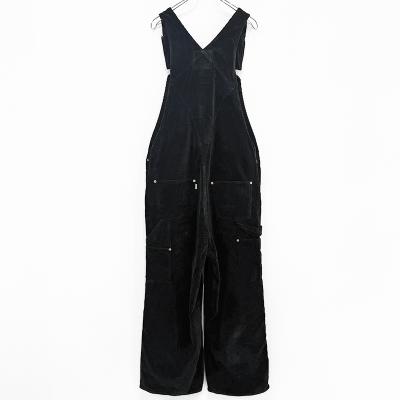 SUGARHILL [ COURDUROY OVERALLS ] BLACK
