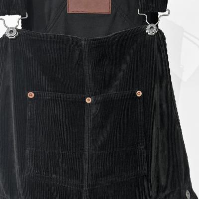 SUGARHILL [ COURDUROY OVERALLS ] BLACK