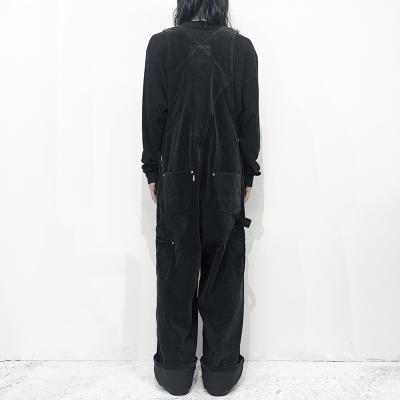 SUGARHILL [ COURDUROY OVERALLS ] BLACK