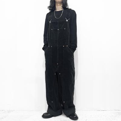 SUGARHILL [ COURDUROY OVERALLS ] BLACK