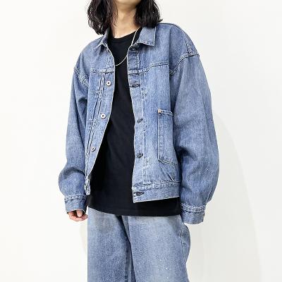 refomed [ OLD MAN DENIM JACKET "USED" ] USED WASH