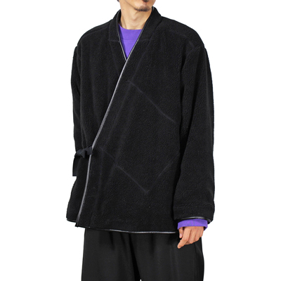 予約受付中】 Hanten Sasquatchfabrix.サスクワッチファブリックスBoa バーゲンブック Sasquatchfabrix./Boa Hanten ノーカラージャケット