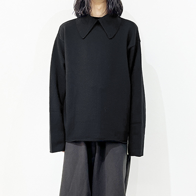 SHINYAKOZUKA [ HIS POLO JUMPER ] BLACK