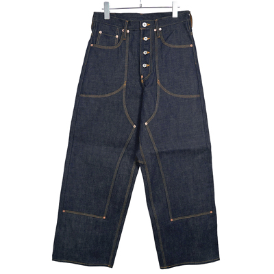 SUGARHILL [ CLASSIC DOUBLE KNEE DENIM PANTS ] RIGID INDIGO