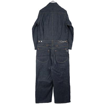 SUGARHILL [ RIGID DENIM JUMPSUIT ] RIGID INDIGO