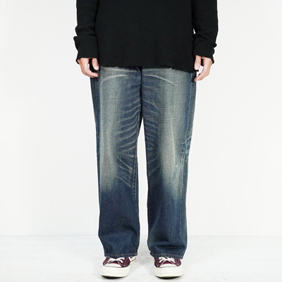 SUGARHILL [ MUSTY CLASSIC DENIM PANTS ] FADED INDIGO