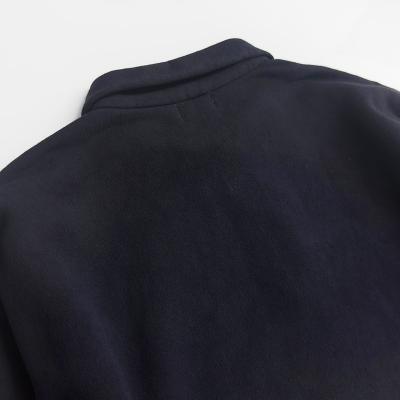 URU [ HALF ZIP SWEAT ] D.NAVY