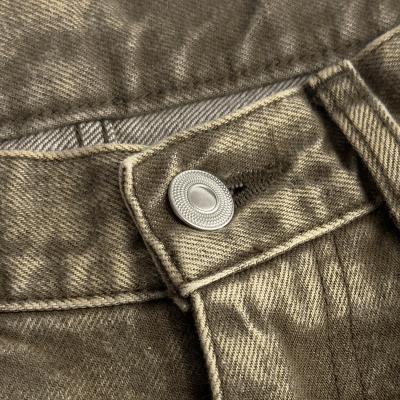 URU [ COTTON DENIM B 5 POCKET WIDE PANTS ] BROWN