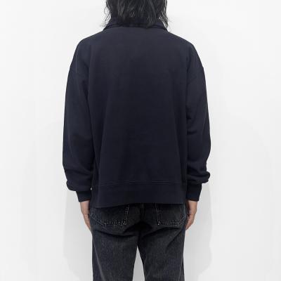 URU [ HALF ZIP SWEAT ] D.NAVY