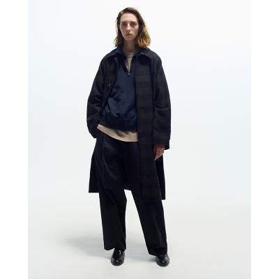 URU [ HALF ZIP SWEAT ] D.NAVY