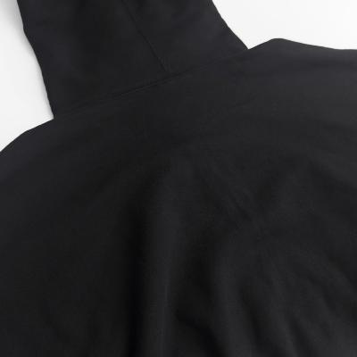 refomed [ "KINCHAKU" ZIPUP HOODIE ] BLACK