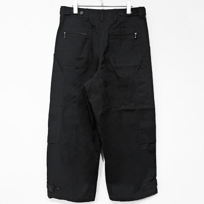 Sasquatchfabrix. [ “A PIECE OF CLOTH PK” WORK PANTS ] BLACK