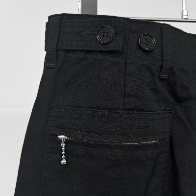 Sasquatchfabrix. [ “A PIECE OF CLOTH PK” WORK PANTS ] BLACK